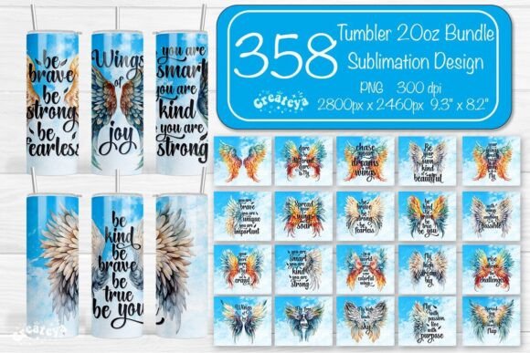 Download Inspirational Tumbler Designs PNG Bundle - Tumbler designs Collection