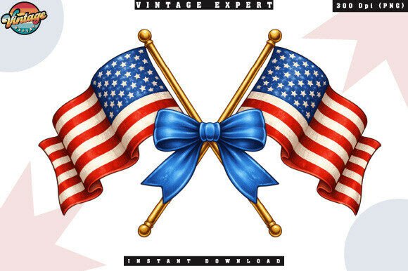 Download American Flag Ribbon Brushstroke PNG - American flag ribbon Collection