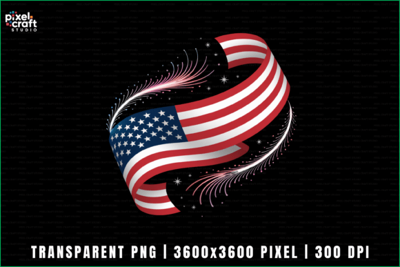 Download 4th of July American Flag Ribbon PNG - American flag ribbon Collection