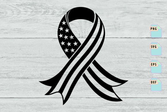 Download American Flag Ribbon SVG - American flag ribbon Collection